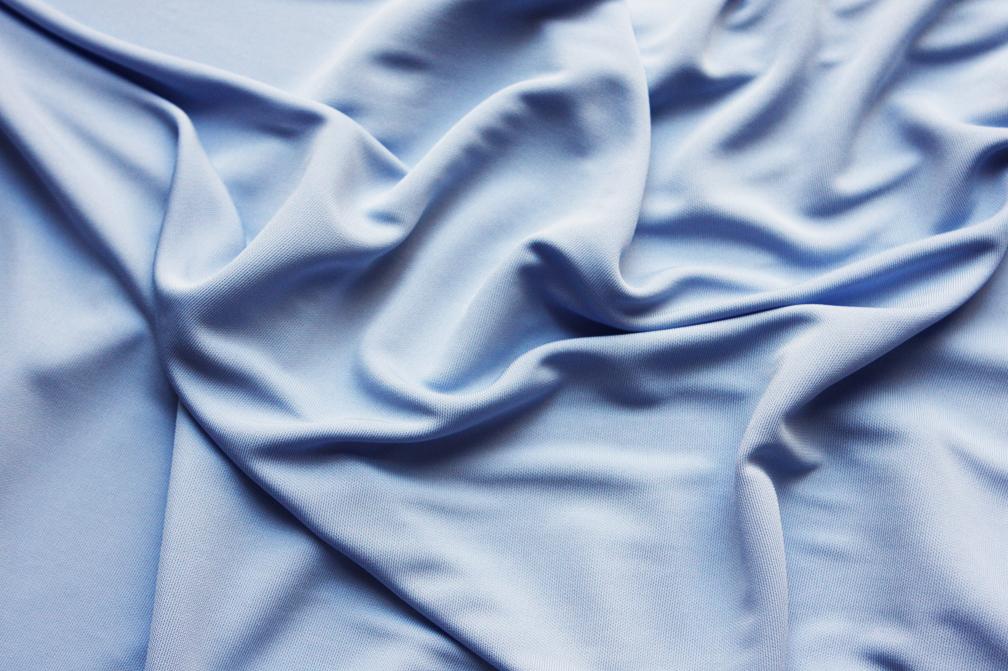 Matte Jersey Knit in Sky Blue