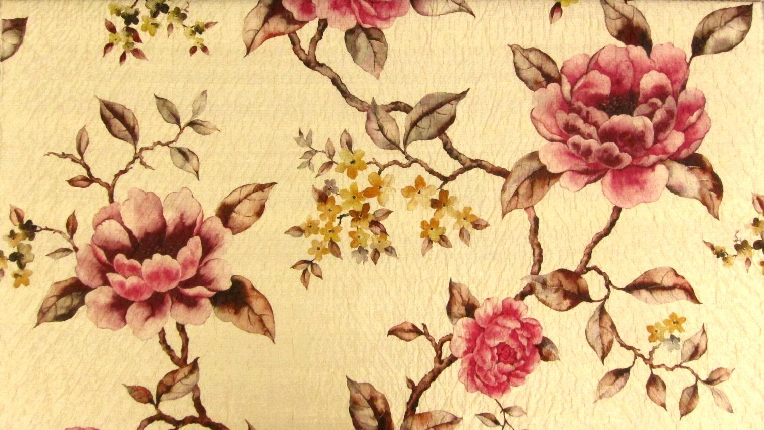 Printed Silk Cloqué0