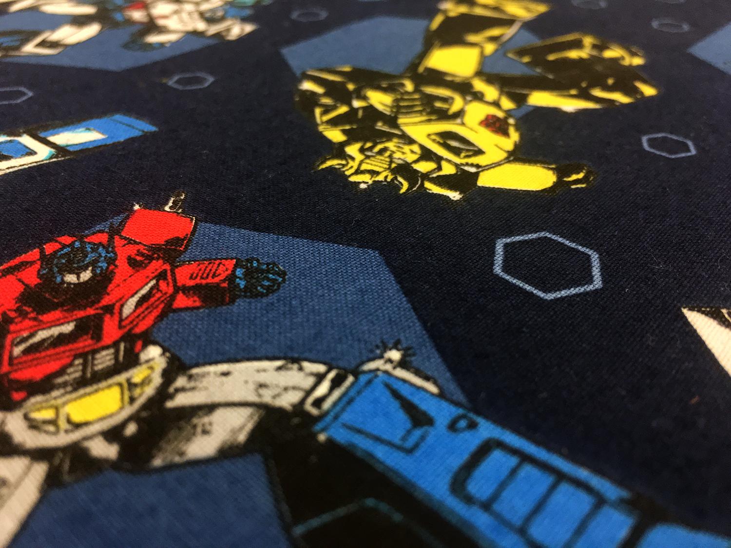 Transformers Cotton Print2