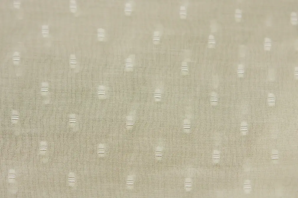 Silk Cotton Dobby Voile2