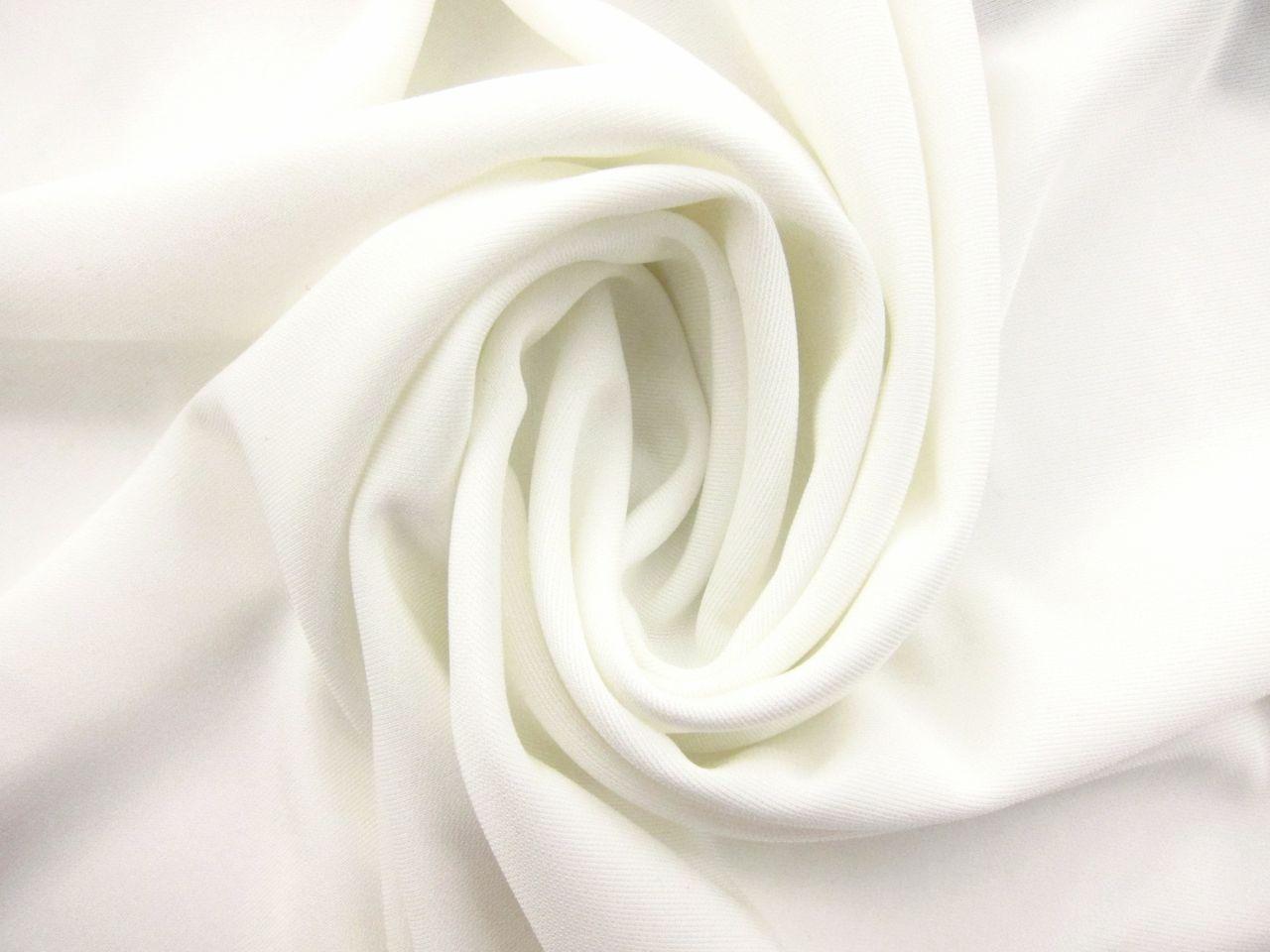 Matte Jersey Knit in White