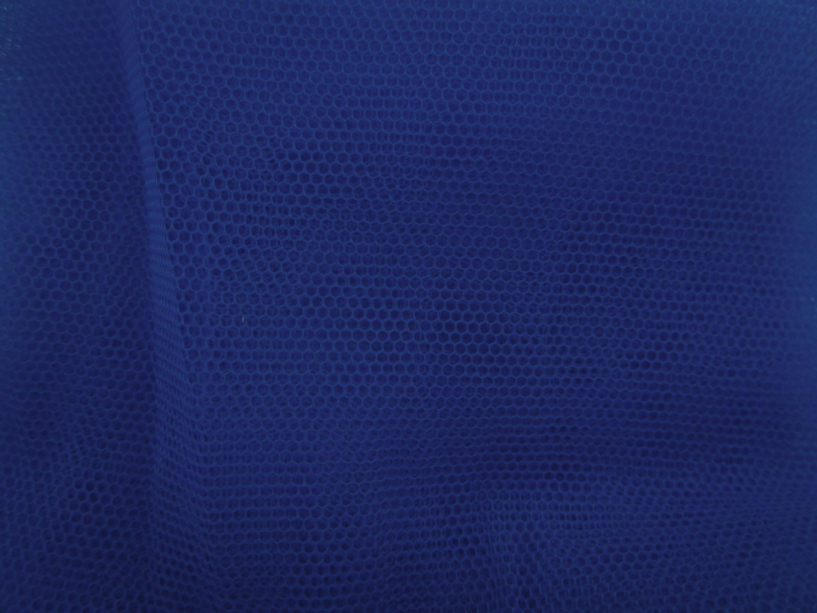 Italian Nylon Tulle in Bluette0