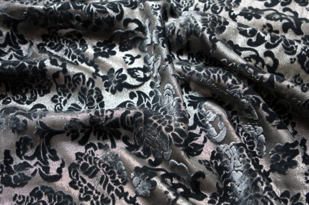 Silk Rayon Lurex BurnOut Velvet3