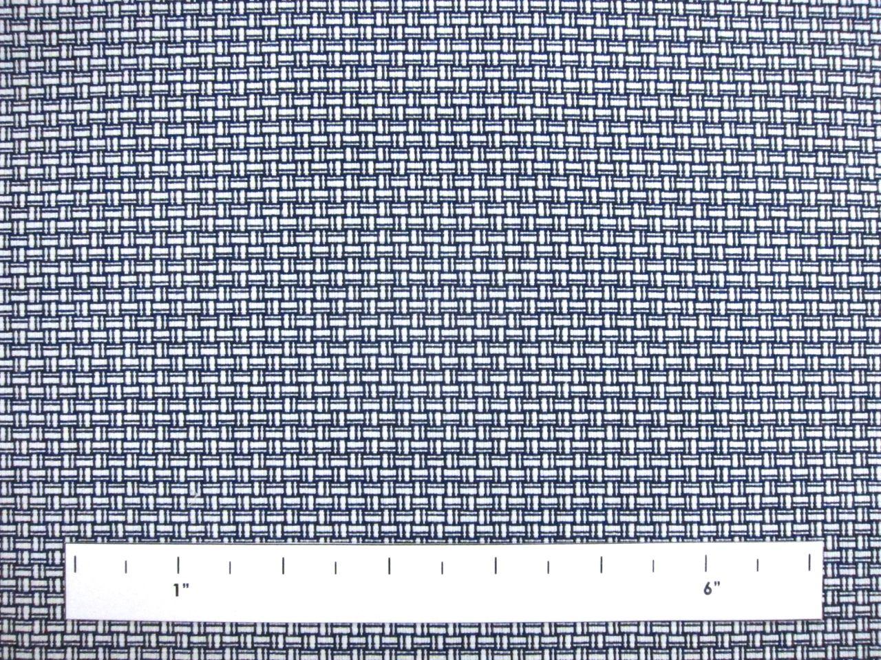 Cotton Dobby in Navy1