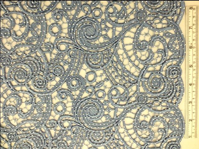 Metallic Guipure Lace0