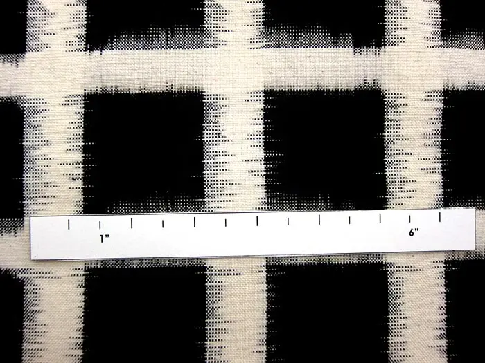 Cotton Ikat Squares Repeat1