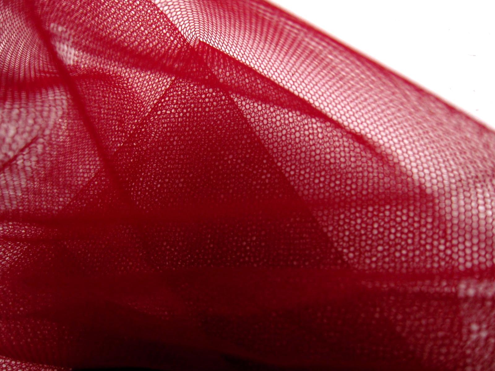 Italian Nylon Tulle in Bordeaux