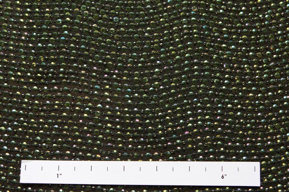 Sequins on Silk Chiffon1