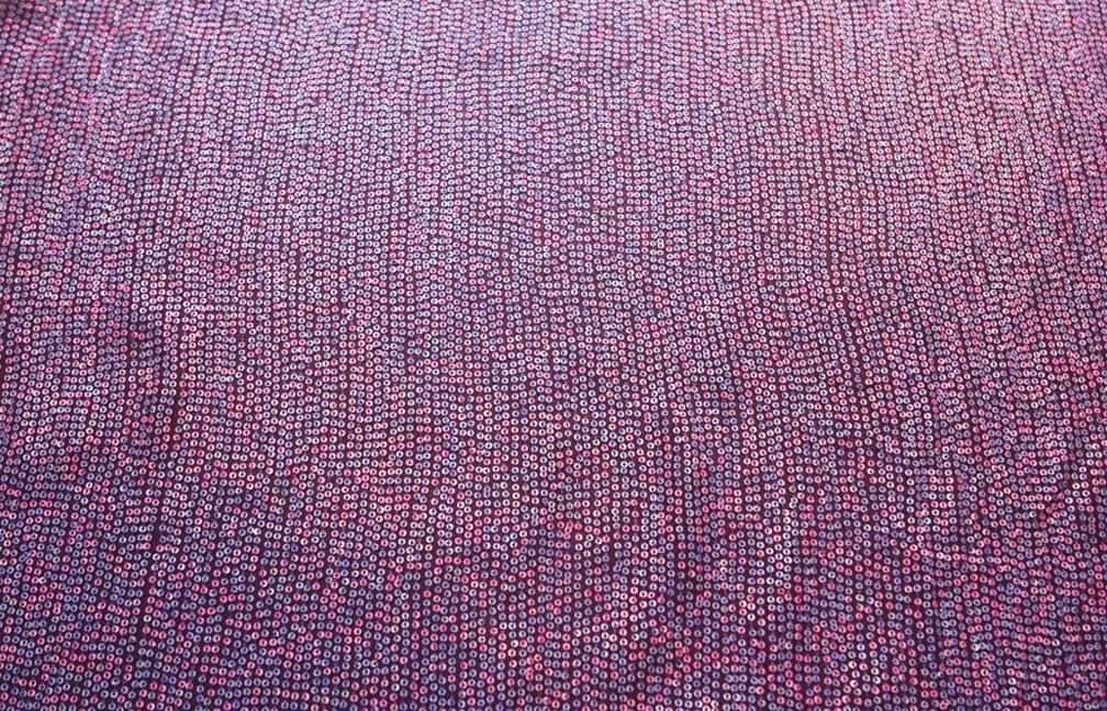 Sequins on Silk Chiffon0