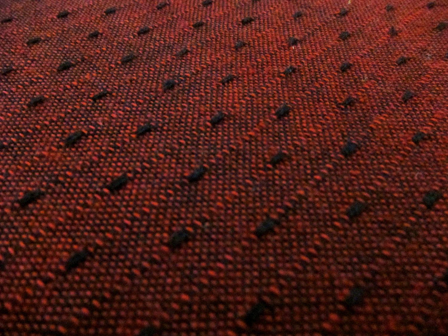 Imported Cotton Woven Novelty in Wine