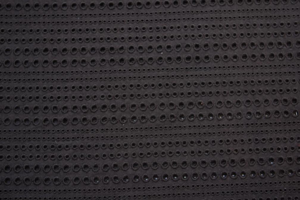 Cotton Eyelet in Black1