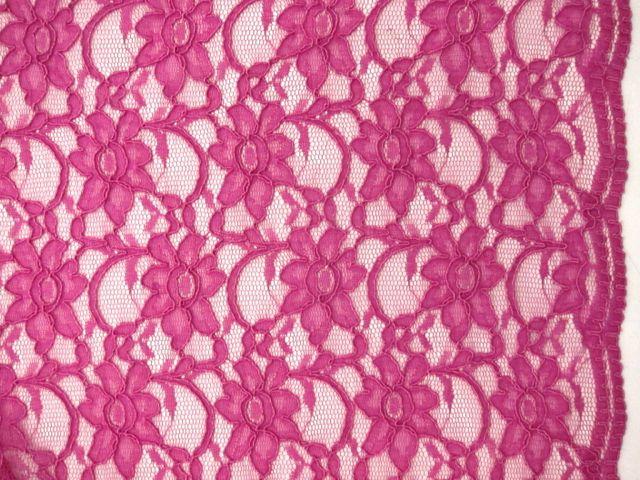 Cotton Nylon Alençon Lace0