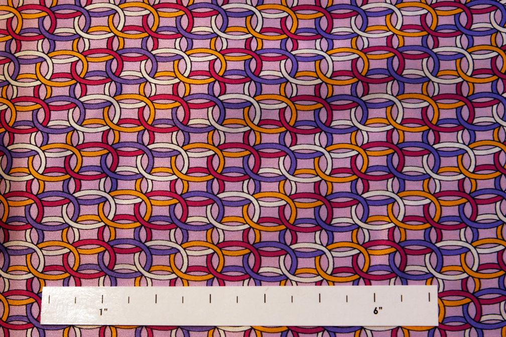 Printed Silk Charmeuse0