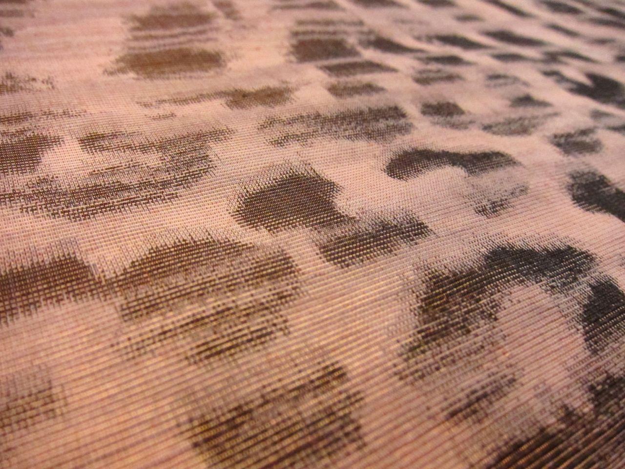 Printed Metallic Warp Taffeta2