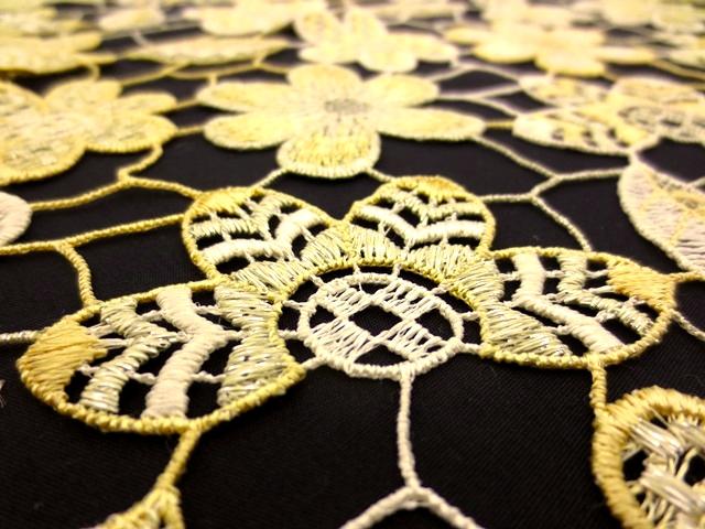 Metallic Guipure Lace2