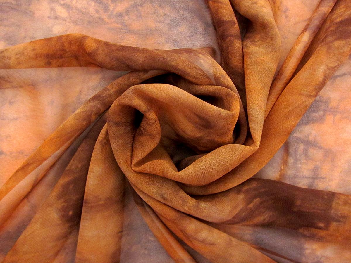Tie Dye Silk Chiffon2