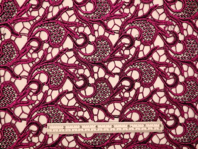 Metallic Guipure Lace1