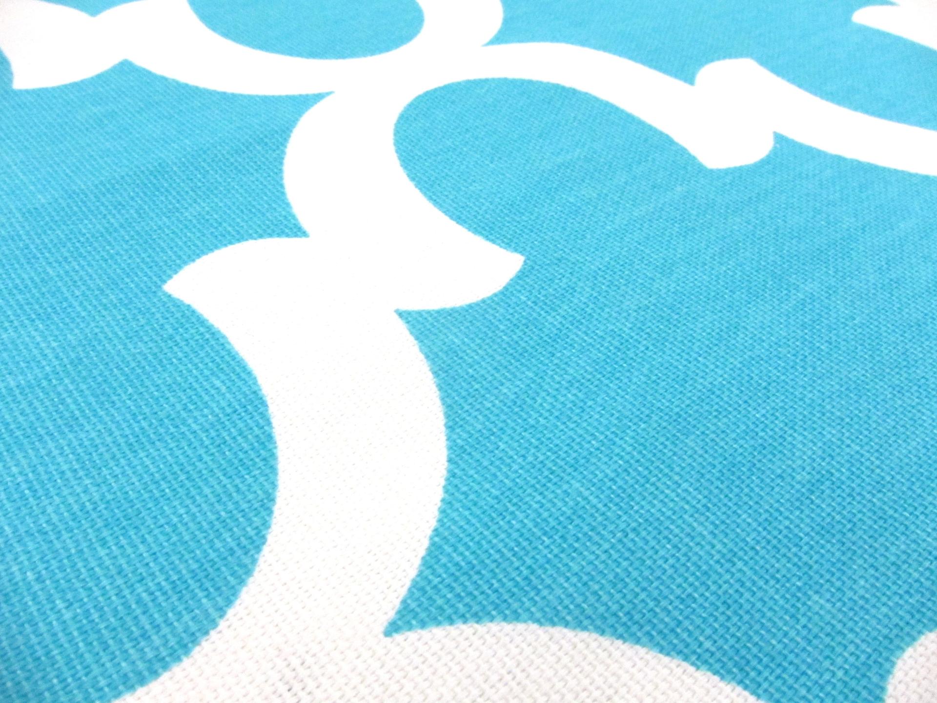 Cotton Canvas Lantern Tiles Print2