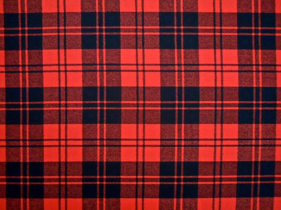 Virgin Wool Plaid0