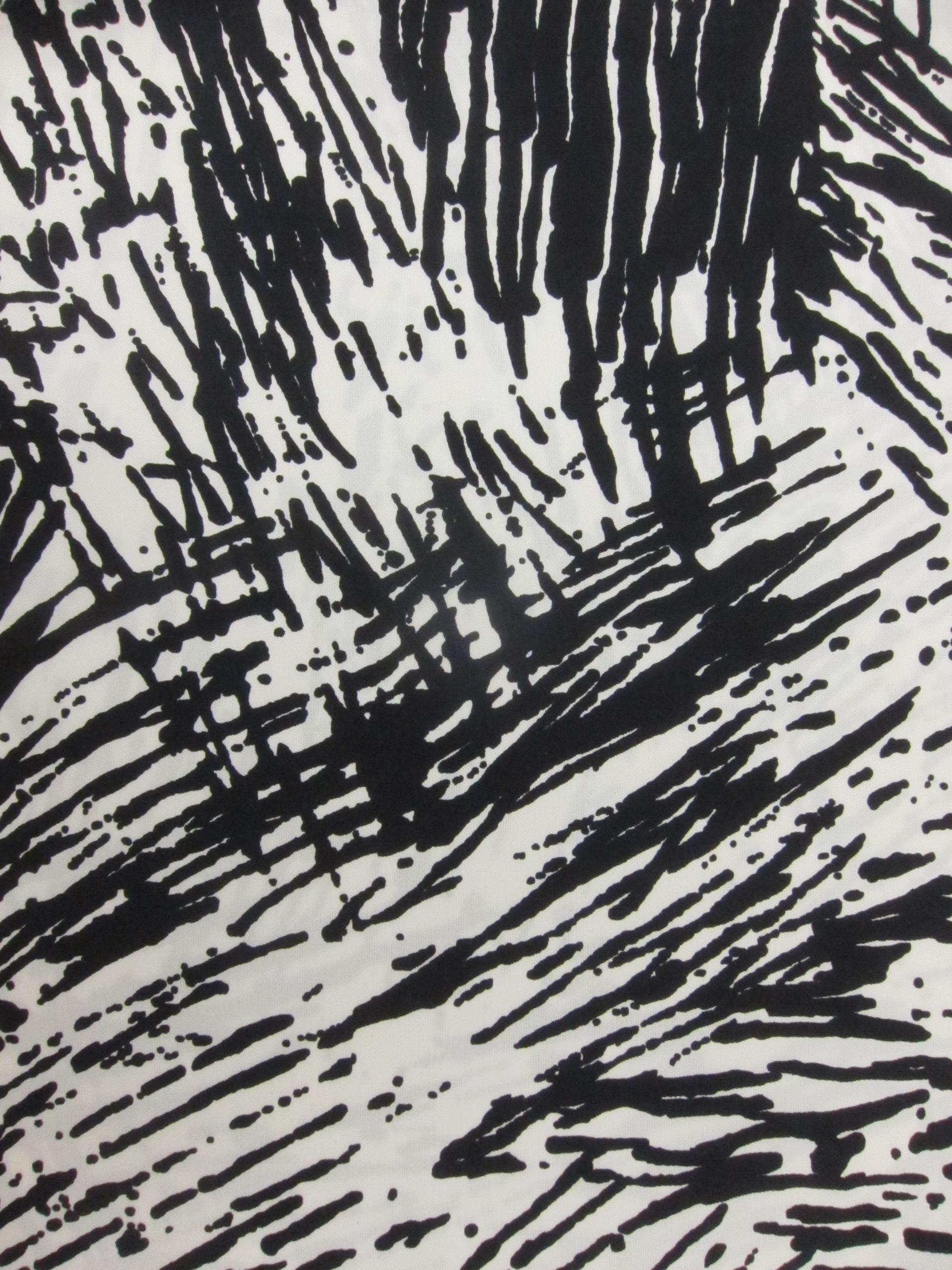 Printed Silk Mikado0