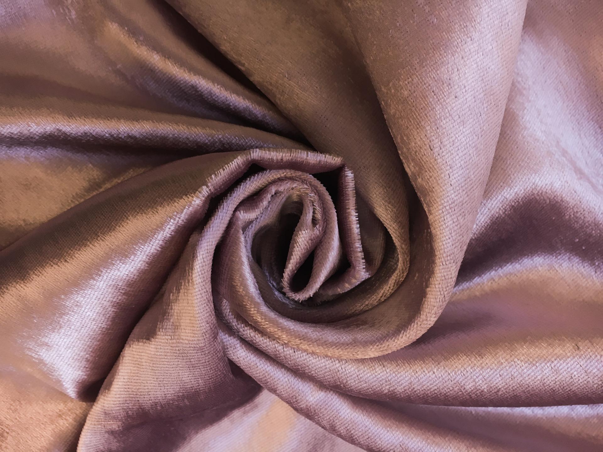 Nylon/Acetate Panné Velvet in Mauve0