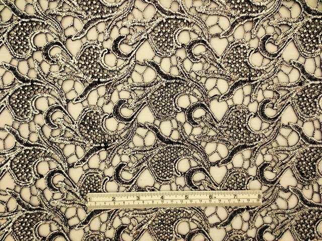 Metallic Guipure Lace1