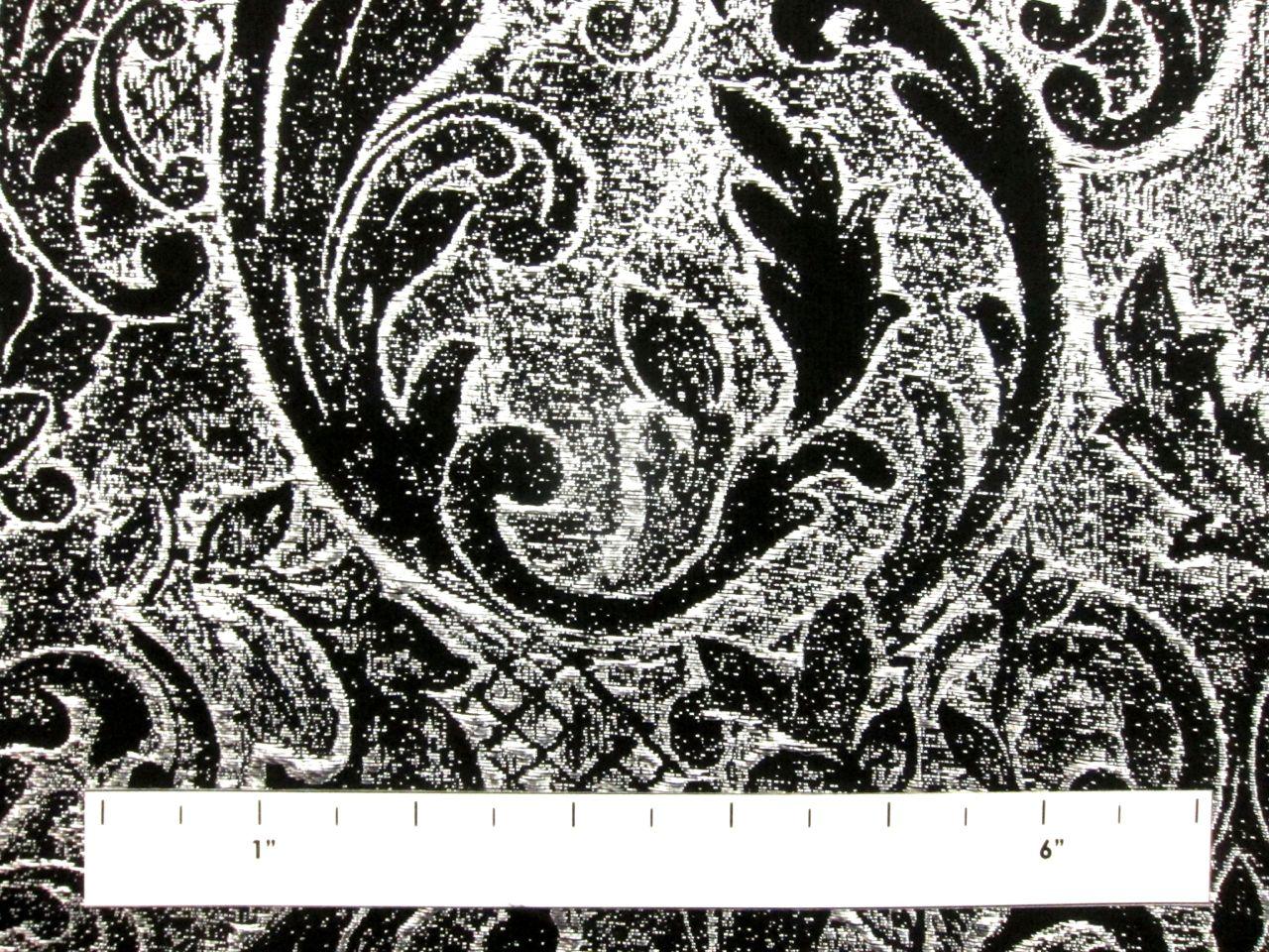 Silk Blend Metallic Brocade1