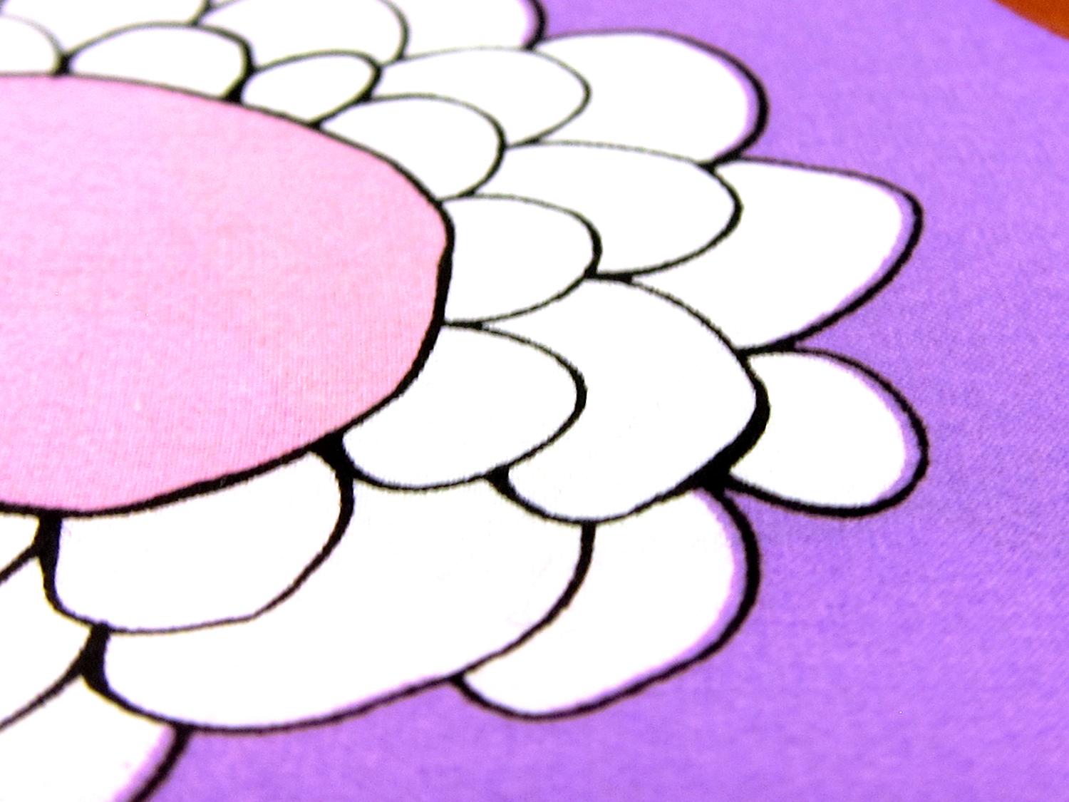 Printed Silk Charmeuse with Vibrant Illustrated Florals2