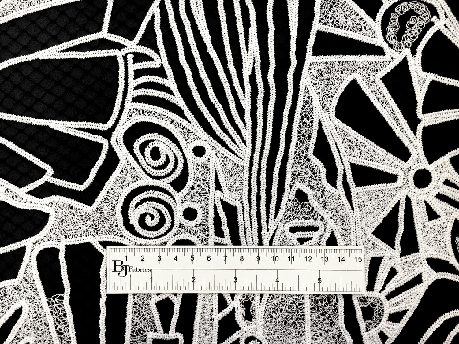 Embroidered Birdcage Tulle1