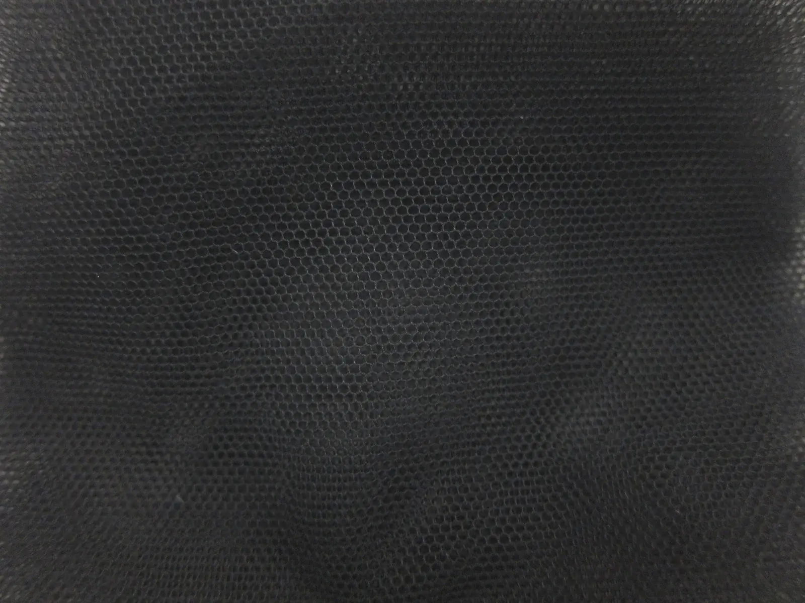 Italian Nylon Tulle in Carbone0