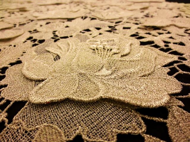 Metallic Guipure Lace2