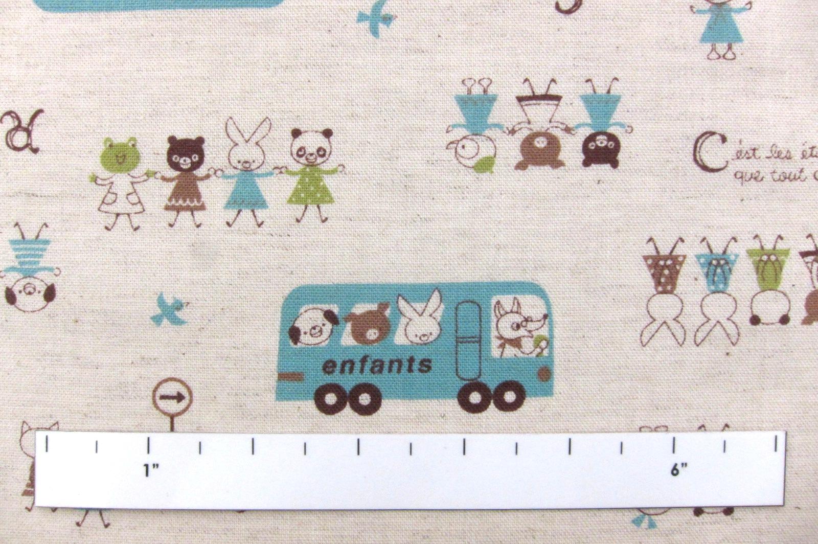 Japanese Cotton Linen Print1