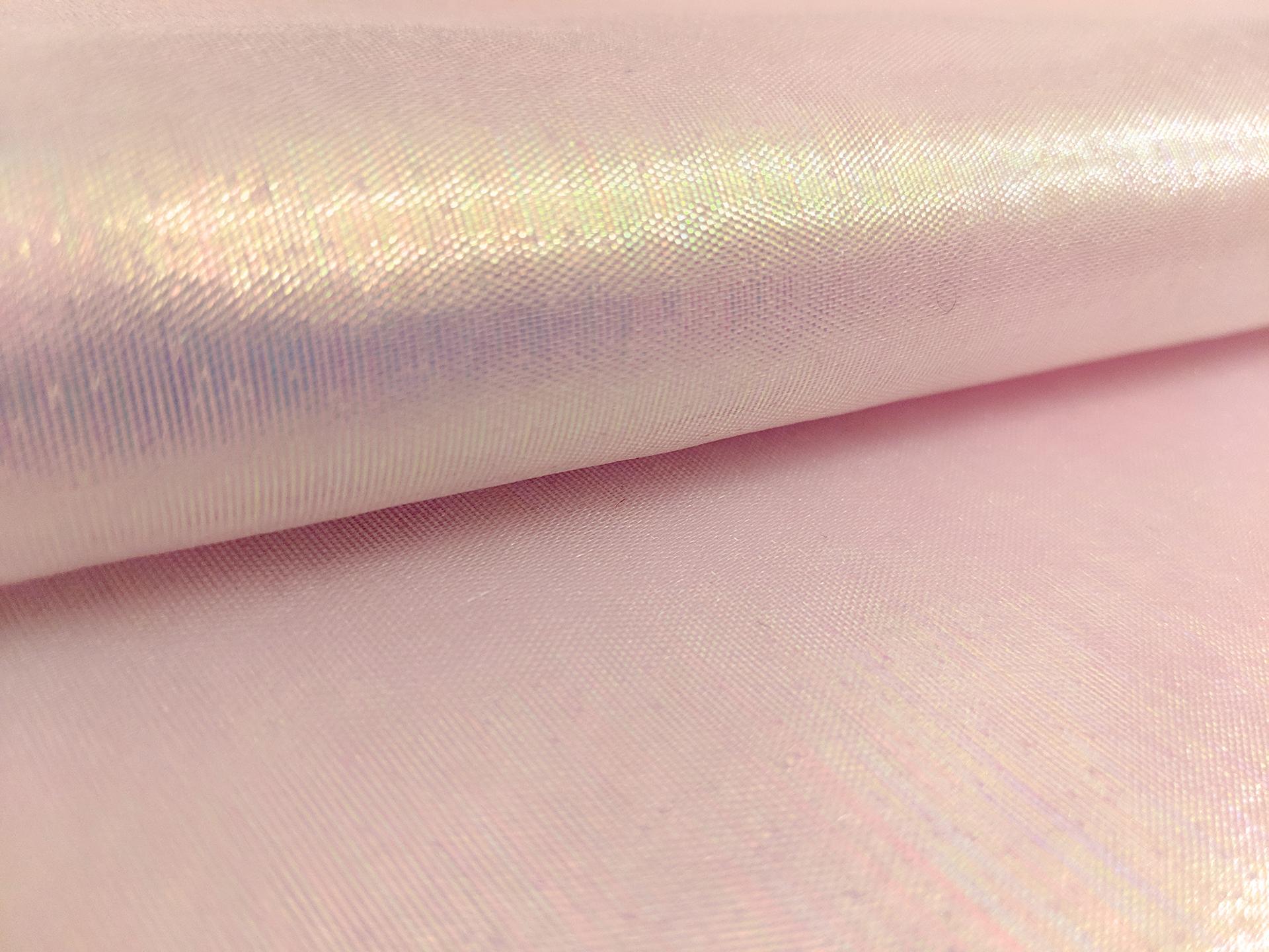 Sheer Opalescent Organza in Lilac