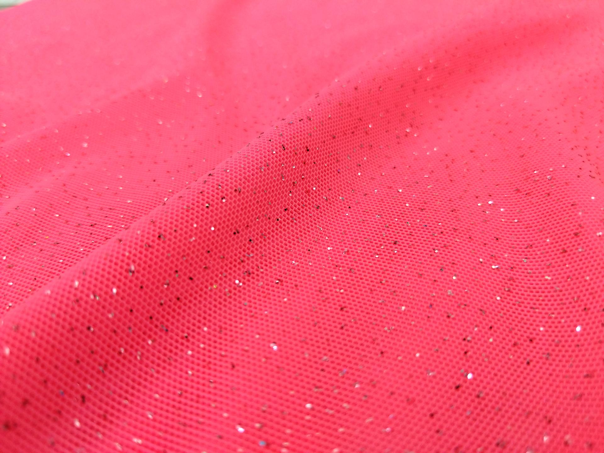 Sparkle Two Way Stretch Net in Pink