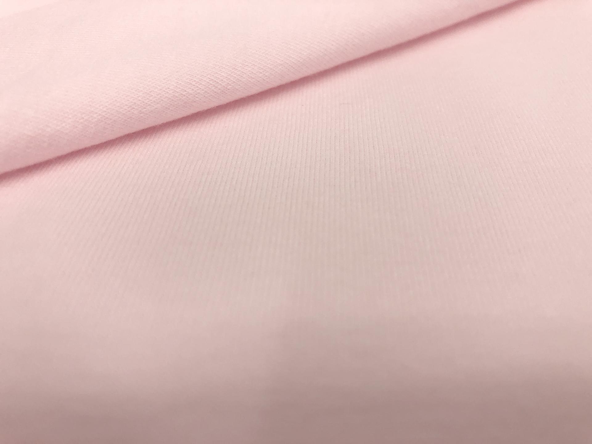 Cotton Spandex Jersey in Baby Pink