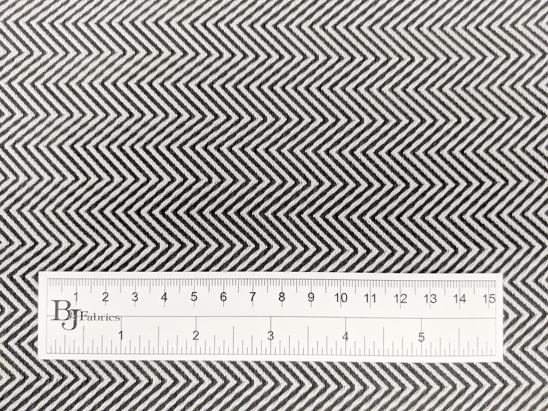 Polyester and Nylon Blend Herringbone Brocade