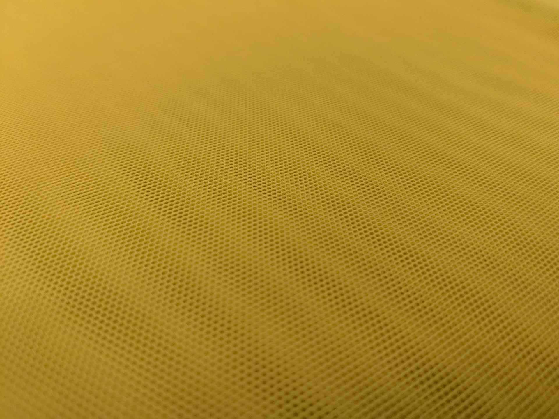 Stretch Tulle in Goldenrod