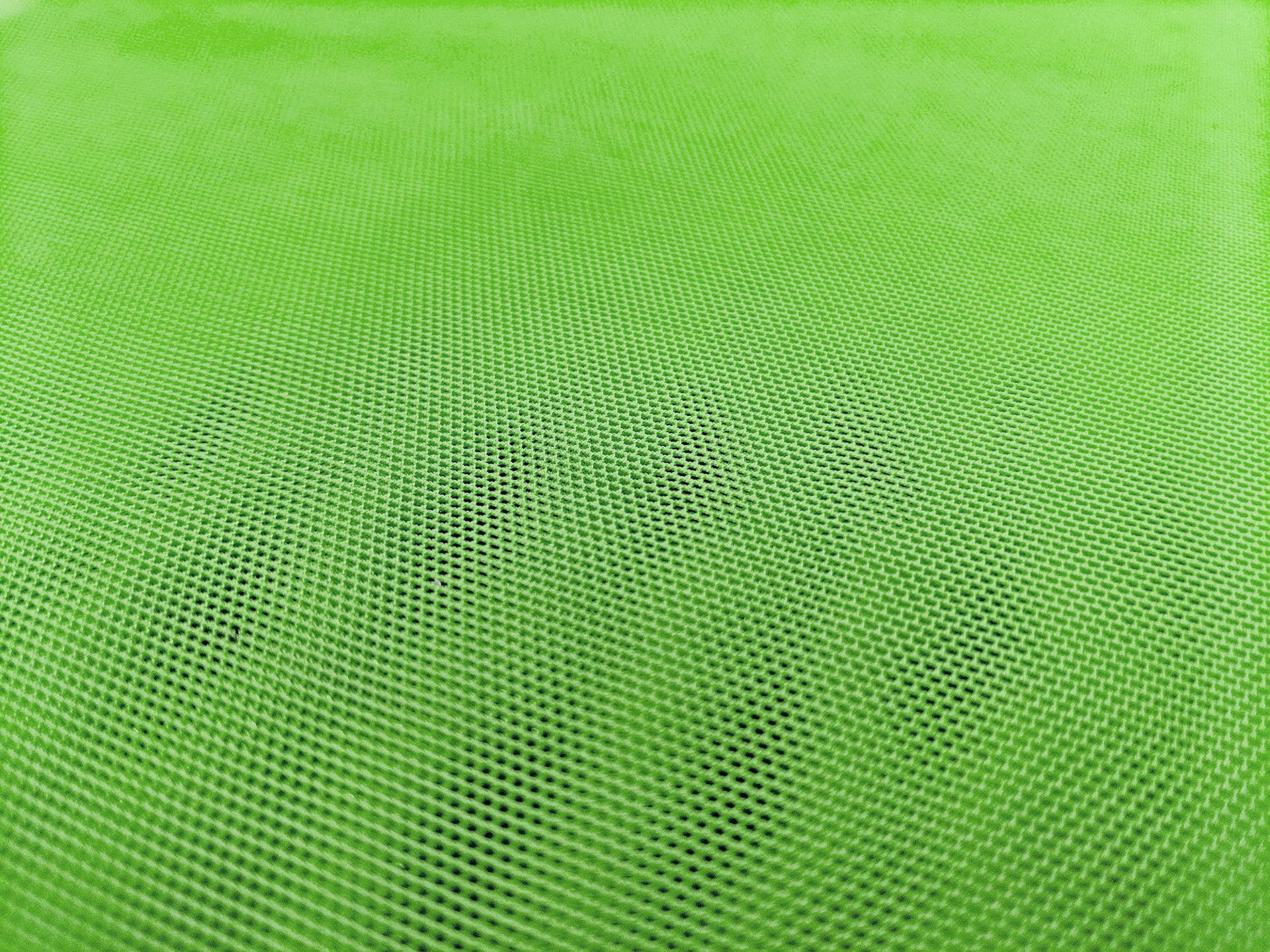 Stretch Tulle in Citrus Green