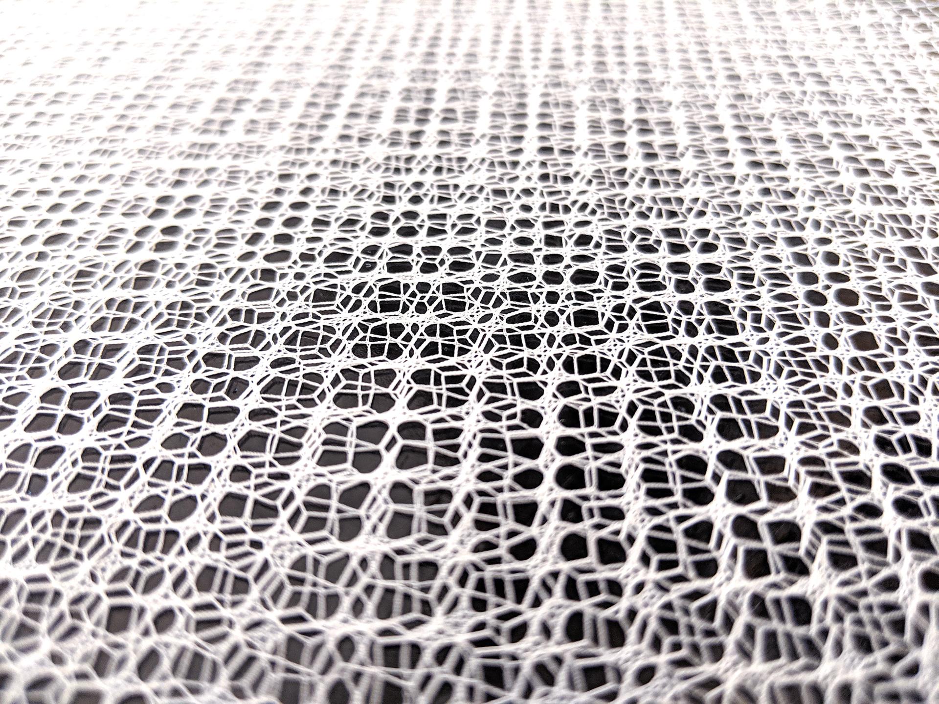 Novelty Tulle in White