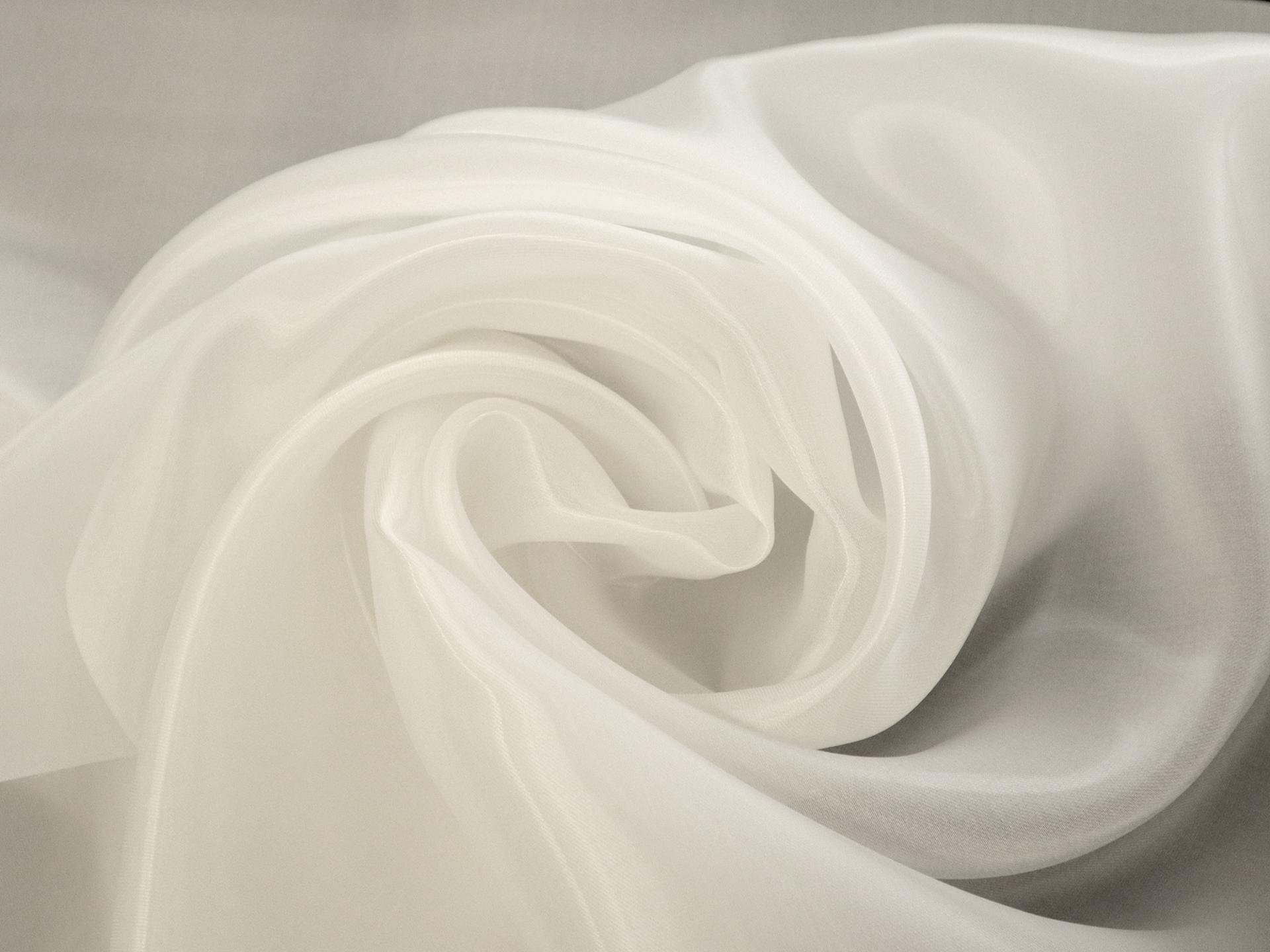 Silk Blend Liquid Look Organza