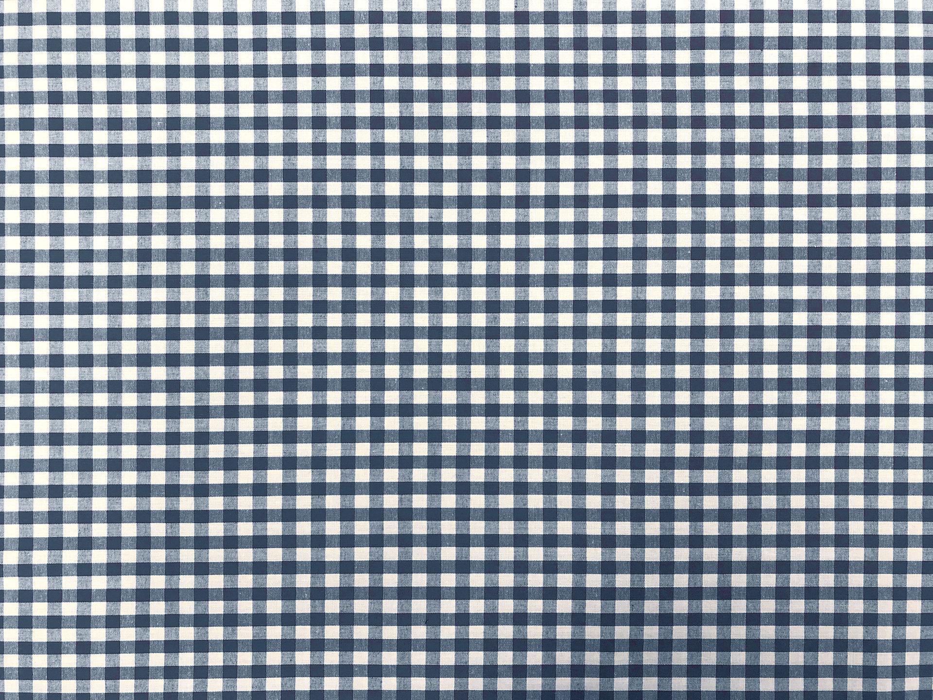 1/4" Cotton Gingham in Teal Blue