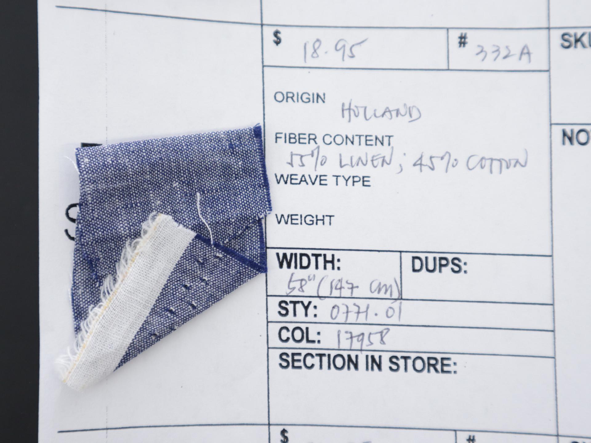 DNP LINEN COTTON BLEND