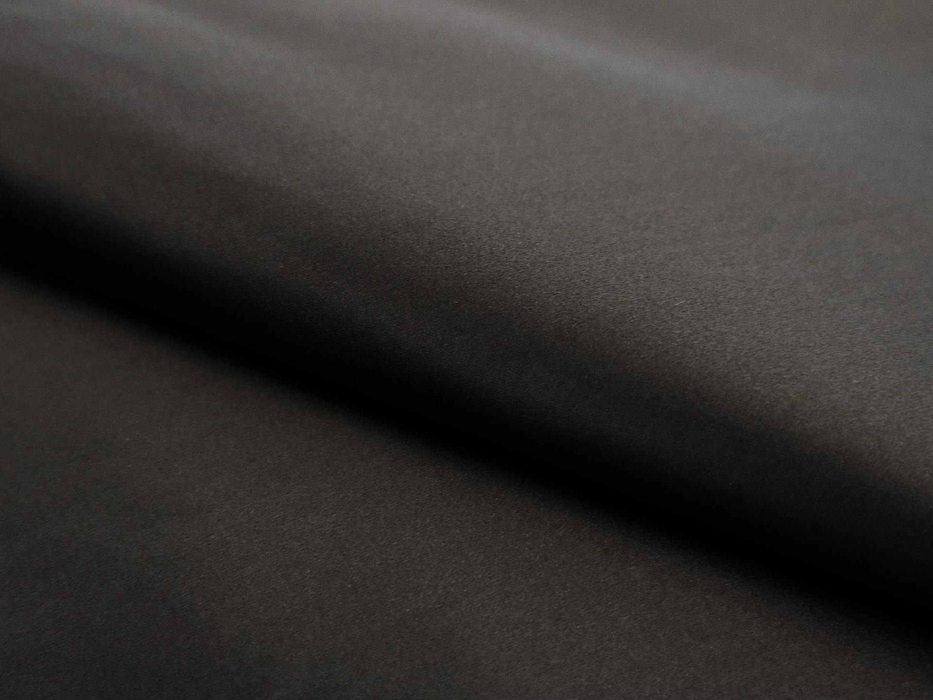 Pure Silk Duchesse Satin in Graphite