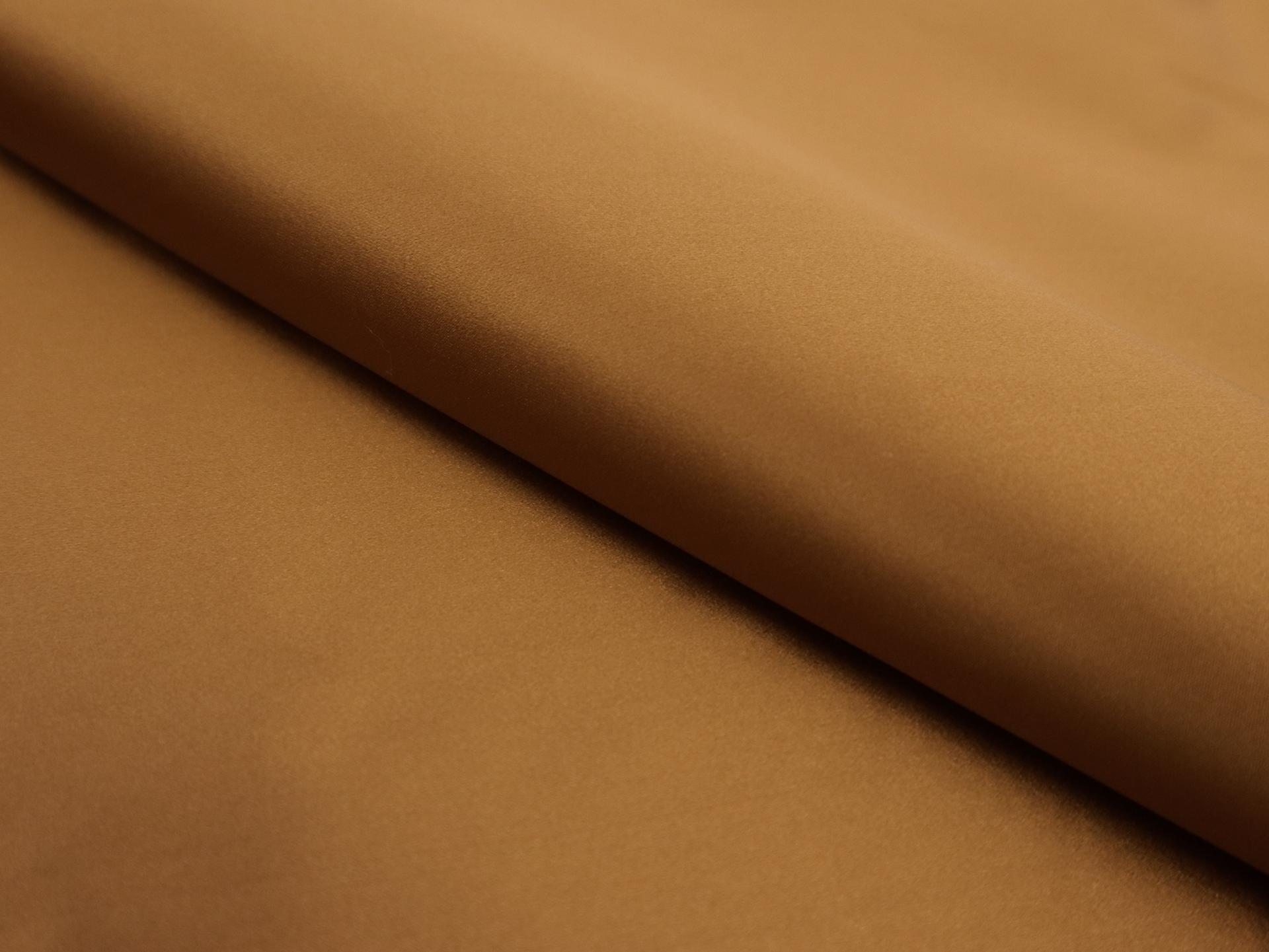 Pure Silk Duchesse Satin in Camel