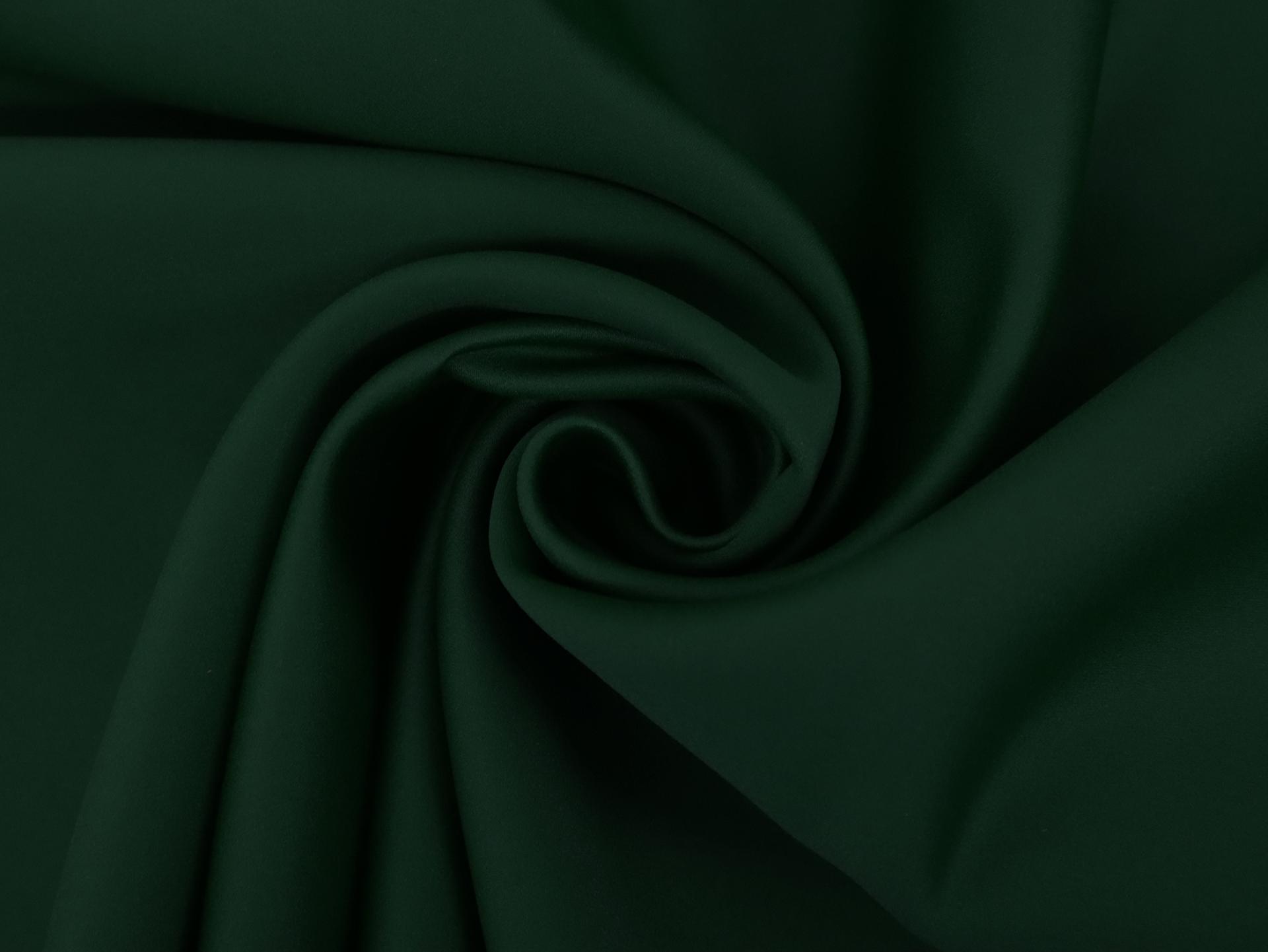 Matte Finish Satin in Forest Green