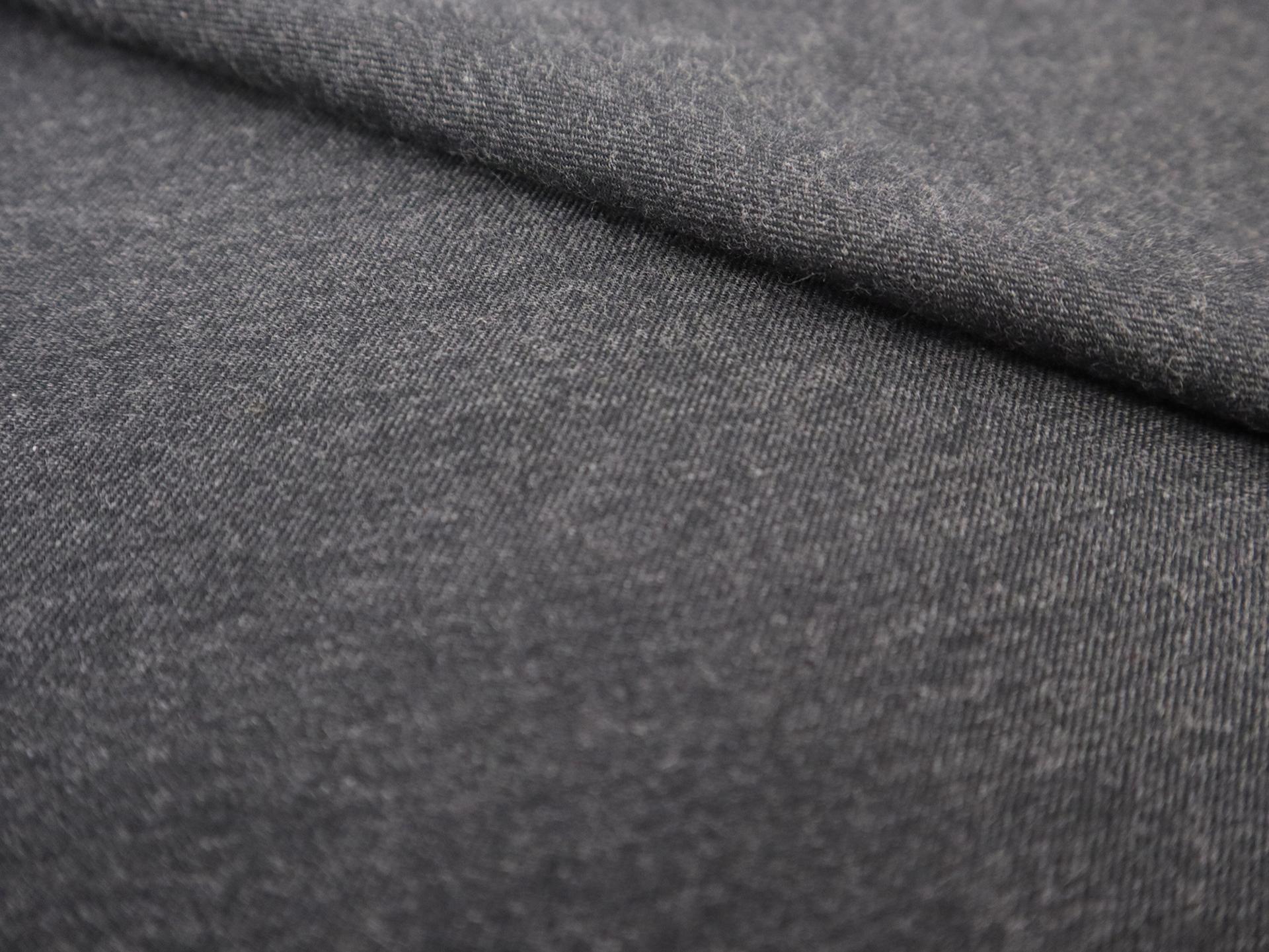 Extra Fine Cotton Flannel in Charcoal