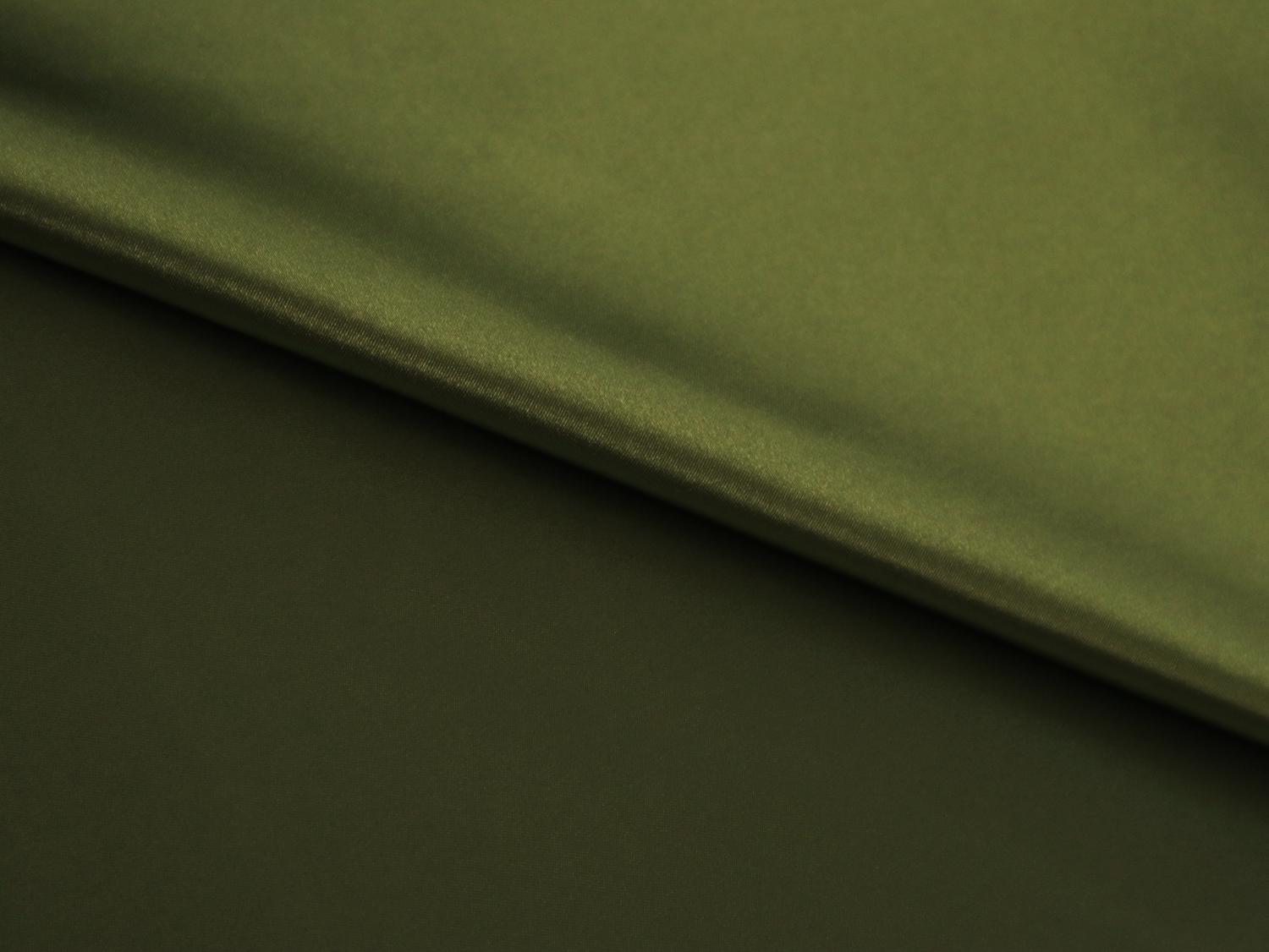 Satin Charmeuse in Apple Green