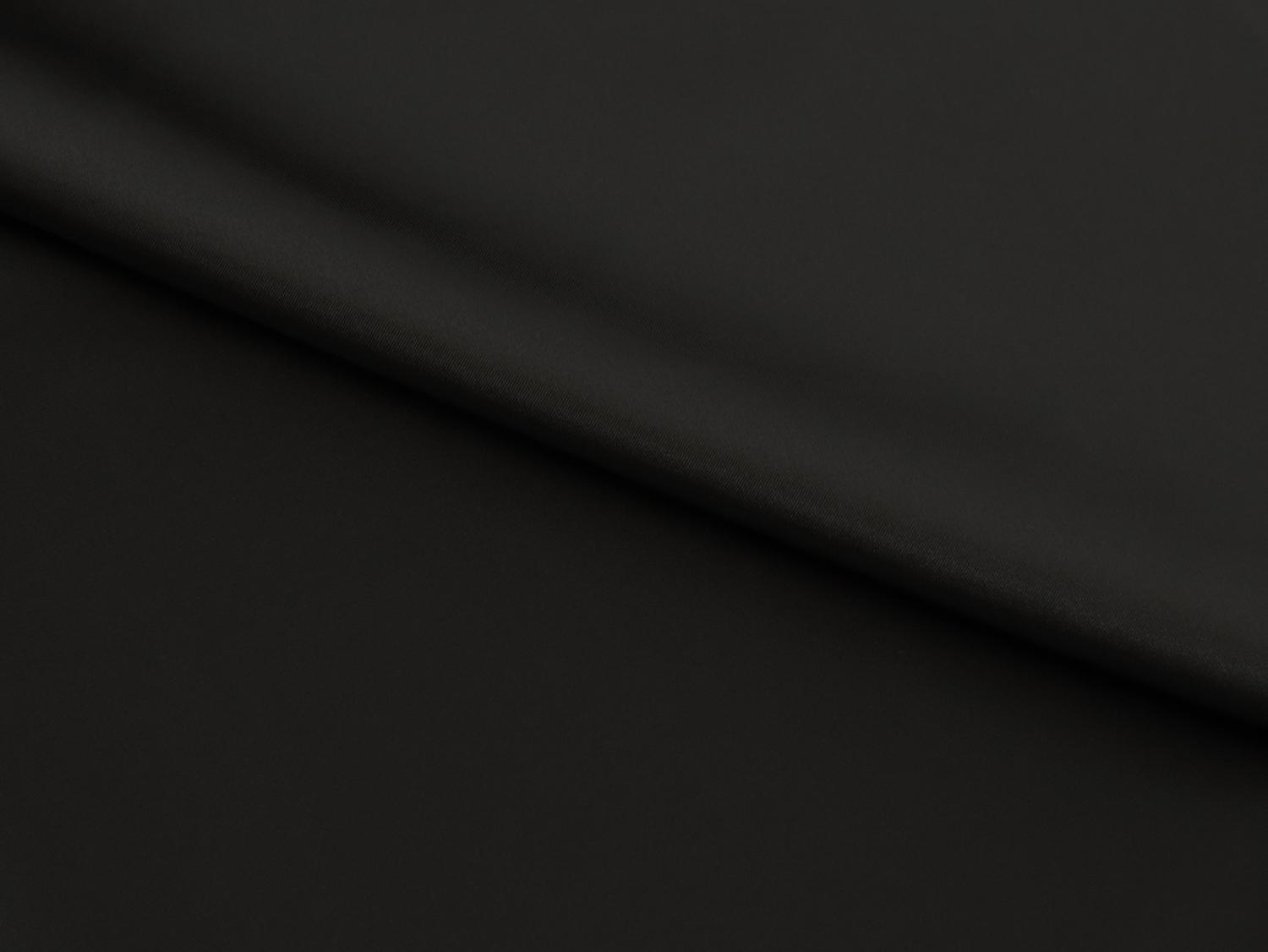 Satin Charmeuse in Charcoal