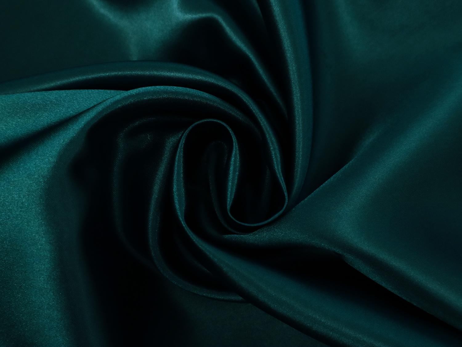 Satin Charmeuse in Teal
