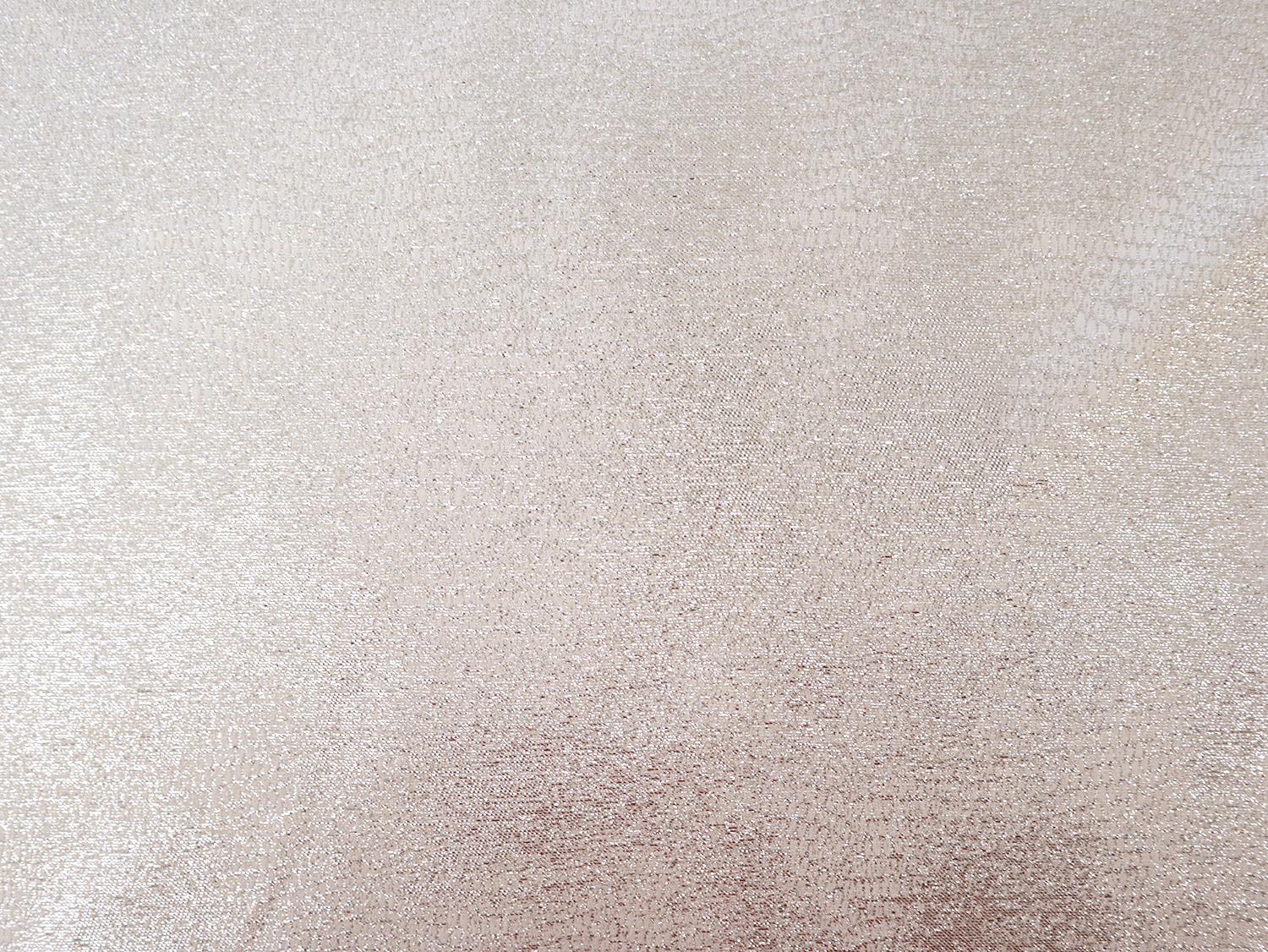 Italian Metallic Jacquard in Silver Snake Skin